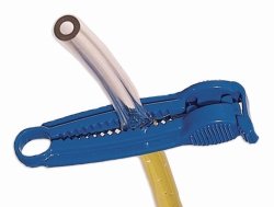 Tubing clamp, Acetal | Type : Tubing clamp